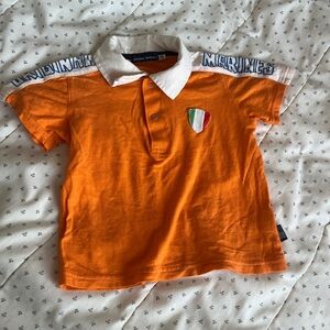 Vintage Marines Orange and White Shirt